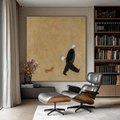 Gentle Stroll Canvas Art Capturing Solitude Memory Within Quiet Moments