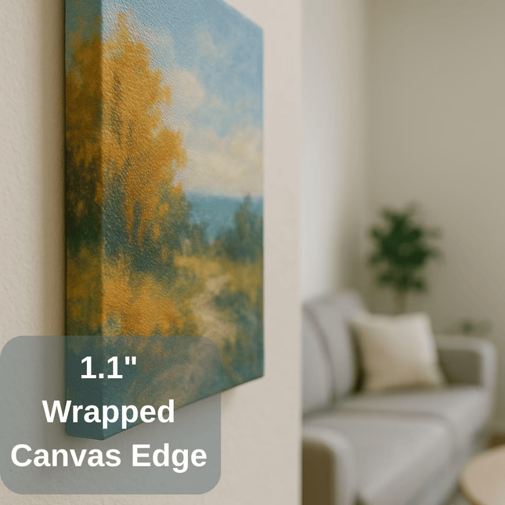 Tropical Banana Leaf Canvas Wall Art - Modern Botanical Greenery Decor - Large Nature Print