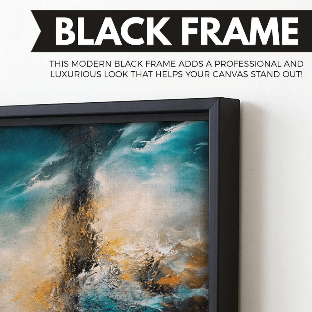 Personalized Pet Portrait Canvas Print - Custom Pet Illustration Art - Memorial Pet Gift - Handcrafted Wood Frame